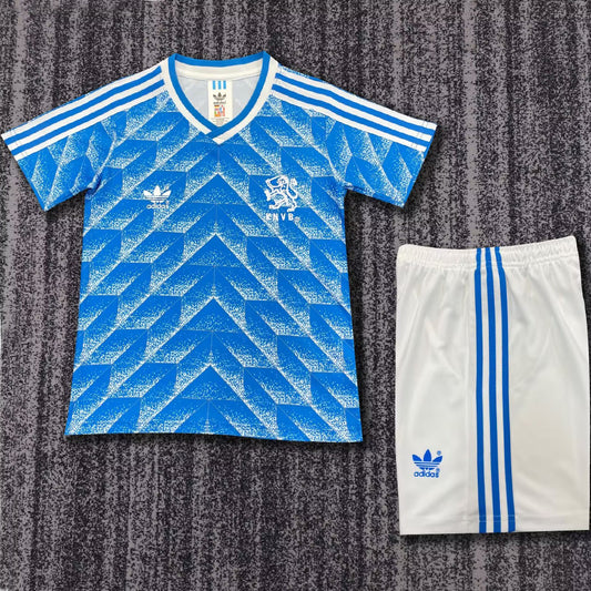 1988 Holanda Visitante Niño Selecciones Retro