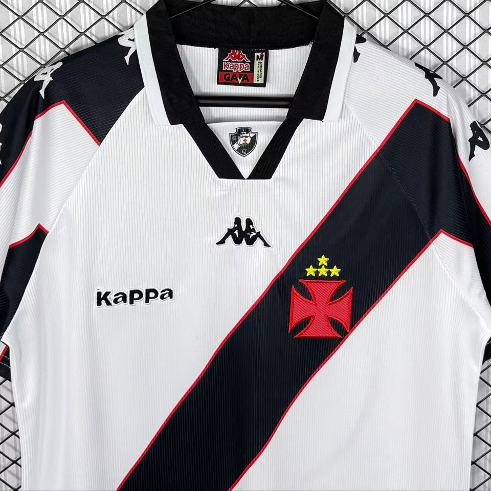 jersey 1997 vasco visitante manga corta versión fan retro
