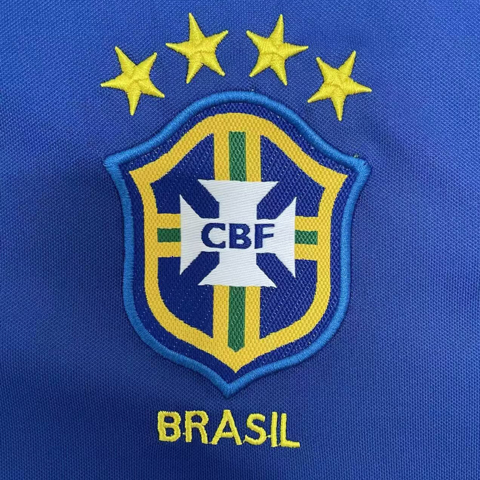2002 brasil visitante versión fan selecciones retro