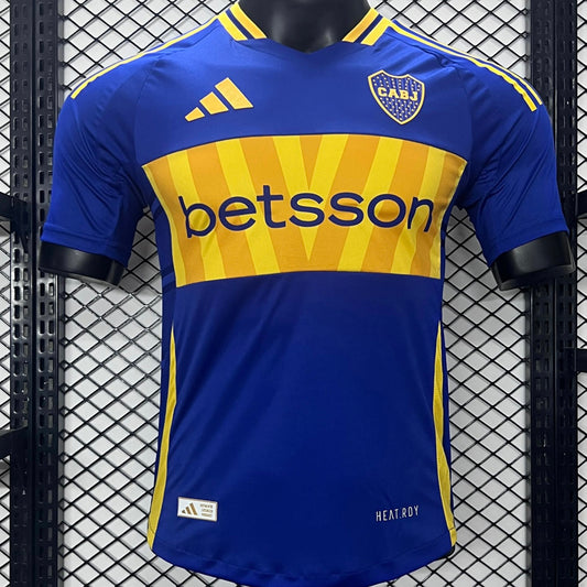 Jersey 2024/25 Boca Local Manga corta Versión Jugador