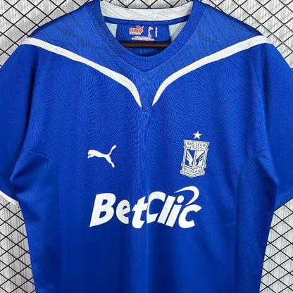 Jersey 2009/2010 Lech Poznań Local Manga corta Versión Fan Retro
