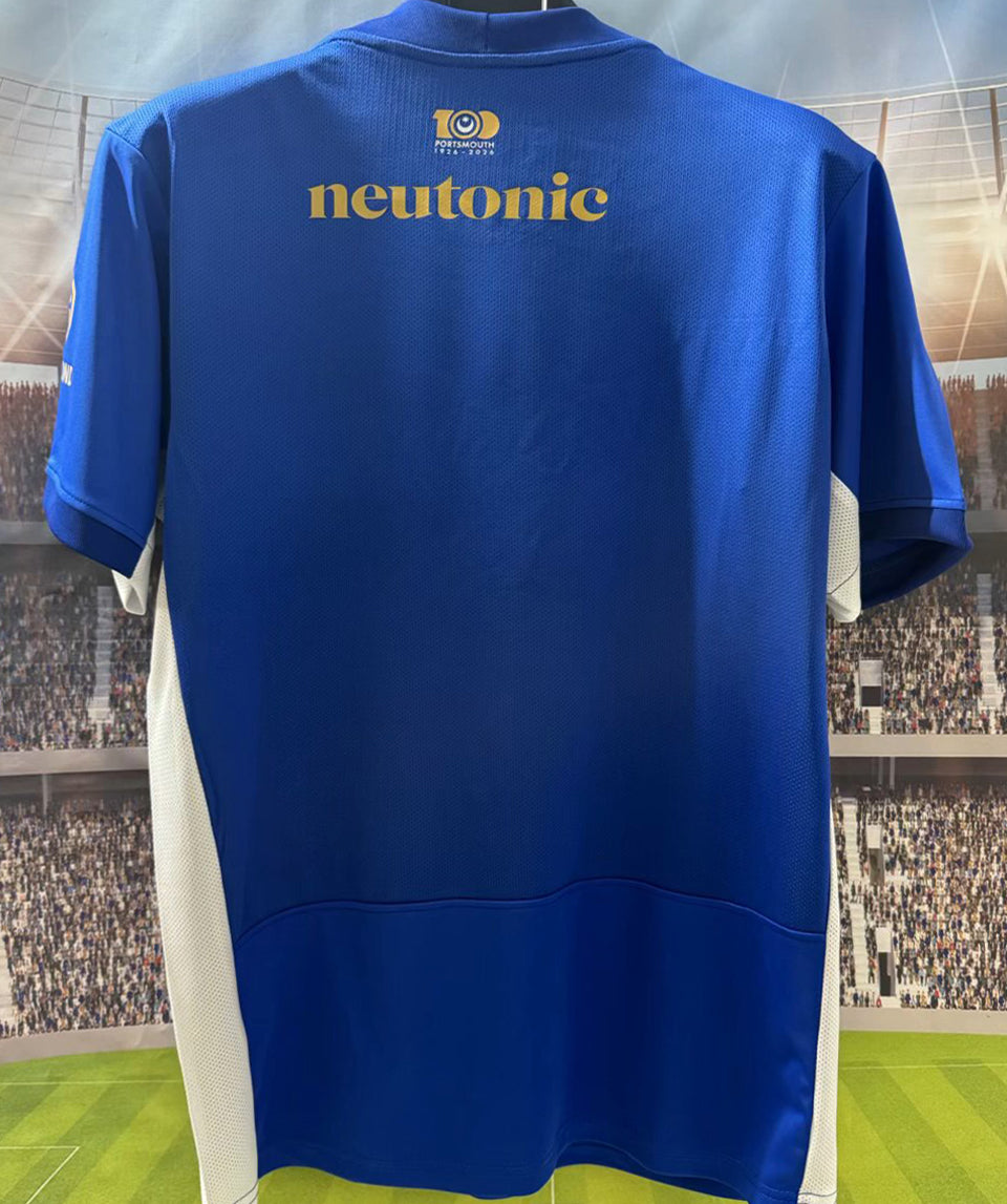 jersey 2026/27 portsmouth local manga corta versión fan