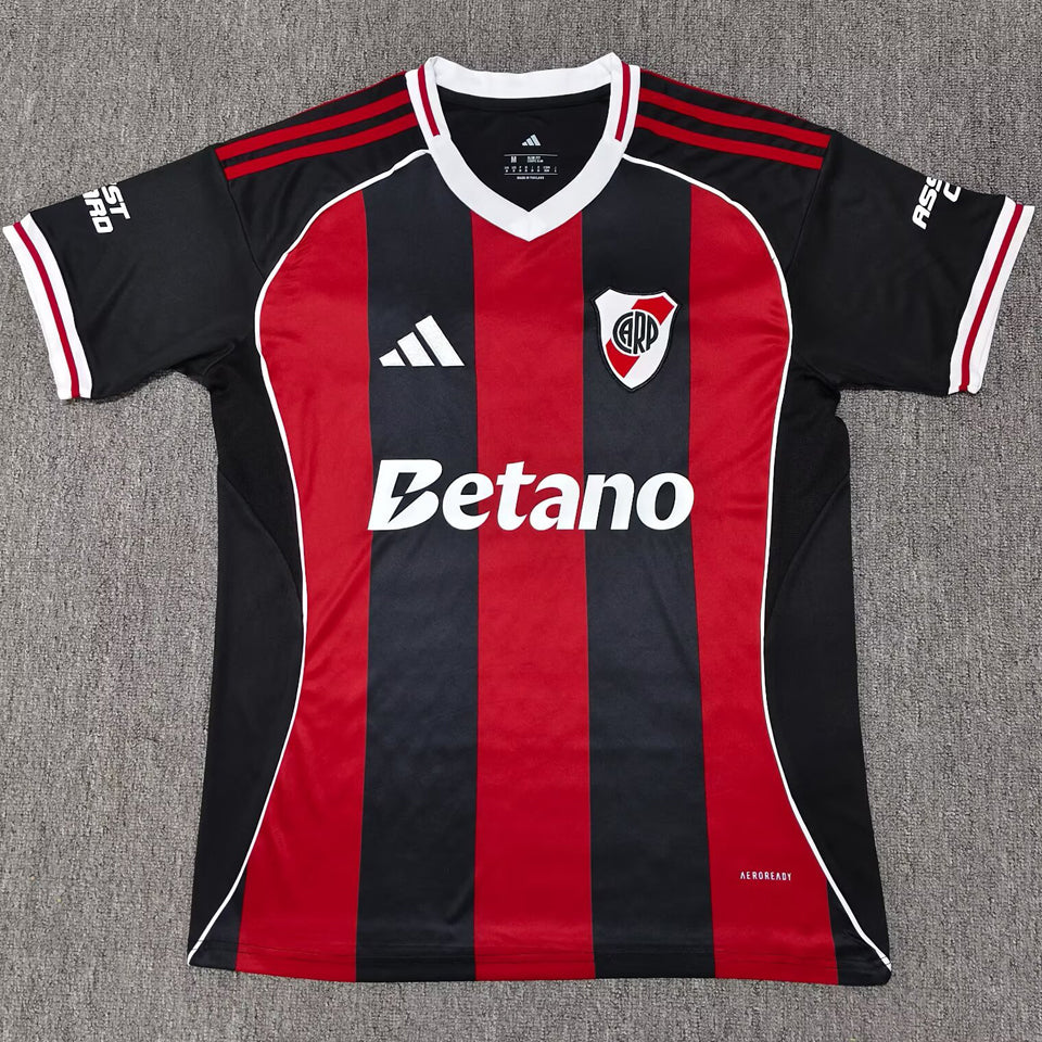 jersey 2025/26 river plate visitante manga corta versión fan