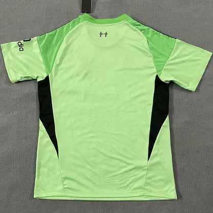 Jersey 2025/26 Liverpool Portero Manga corta Versión Fan