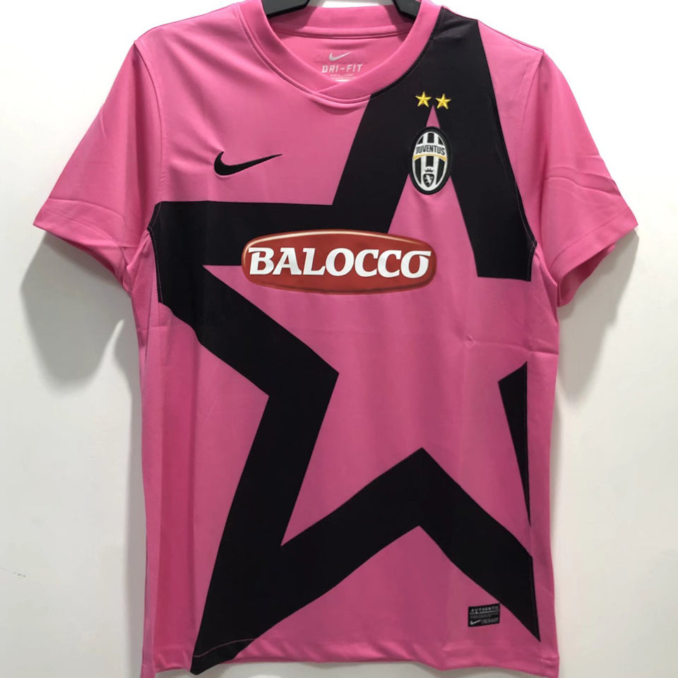 jersey 2011/12 juventus visitante manga corta versión fan retro