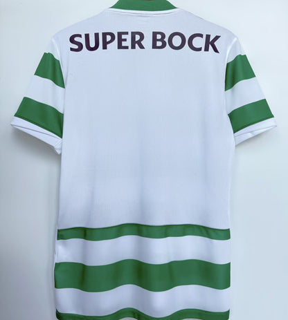 Jersey 2025/26 Sporting Lisbon Local Manga corta Versión Fan