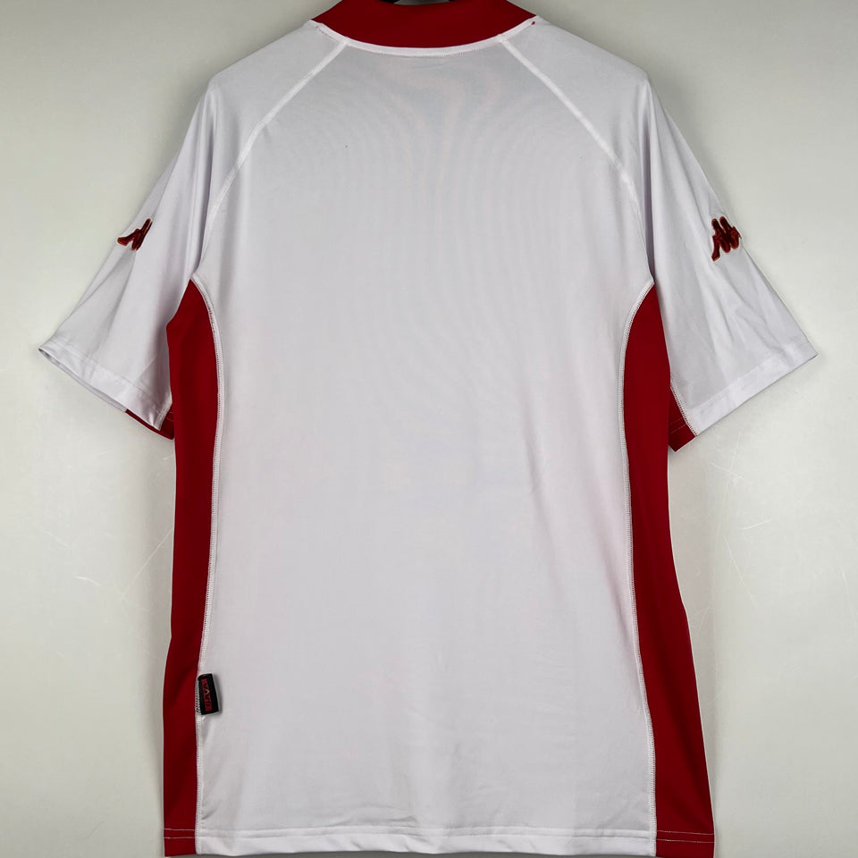 jersey 2001/02 roma visitante manga corta versión fan retro