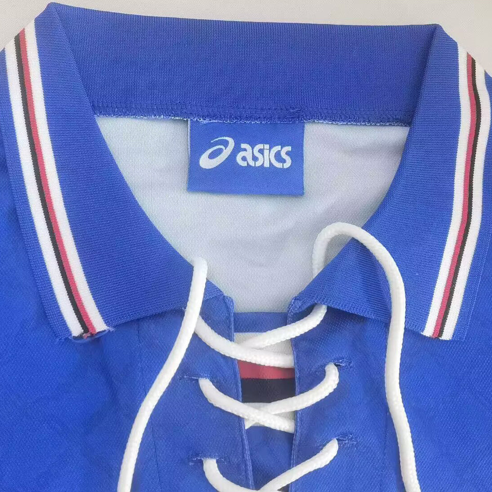 jersey 1994/1995 sampdoria local manga corta versión fan retro