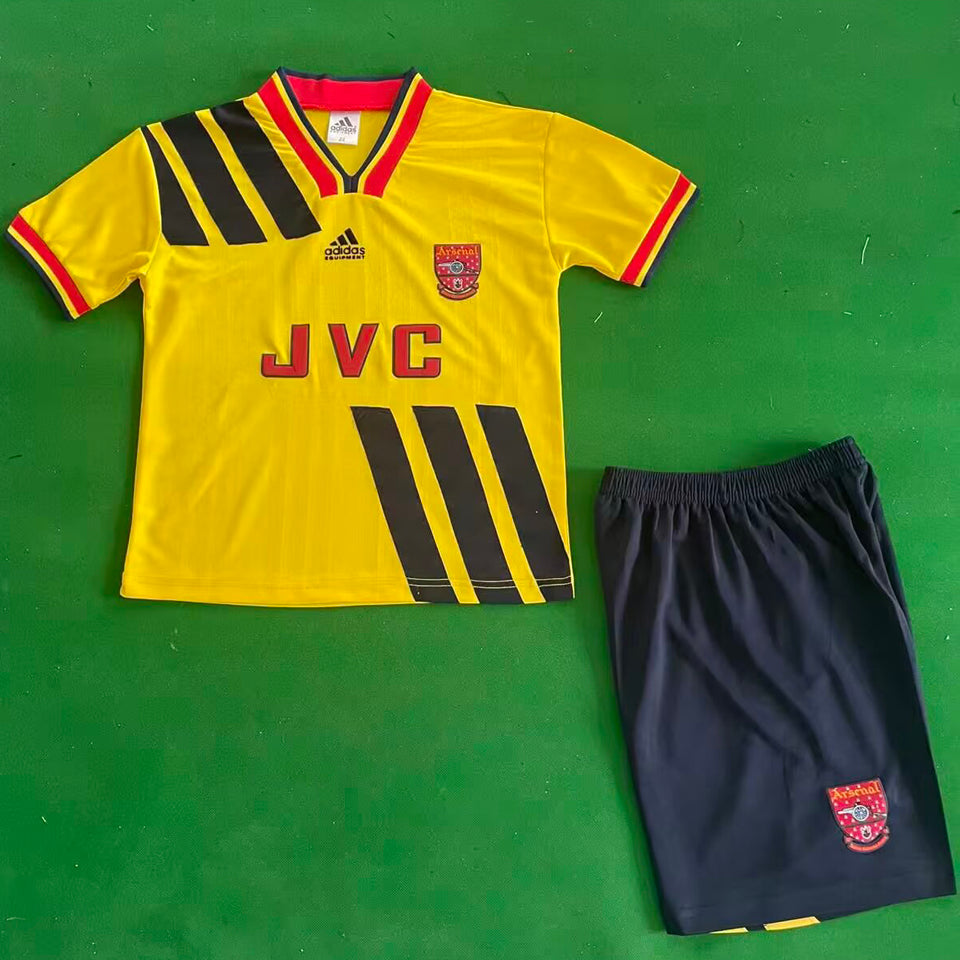 jersey 1993/1994 arsenal visitante manga corta niño retro