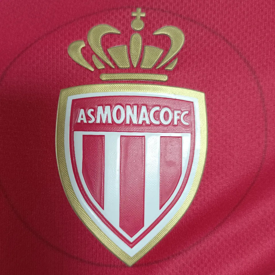 Jersey 2024/25 Monaco Local Manga corta Versión Jugador