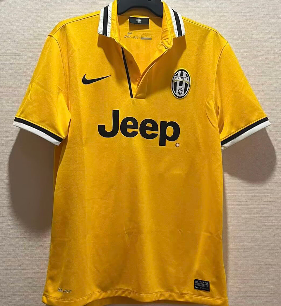 jersey 2013/14 juventus tercero manga corta versión fan retro