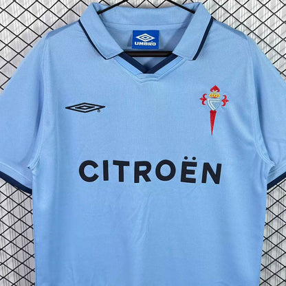 Jersey 2001/2002 Celta EUROPA Especial Manga corta Versión Fan Retro