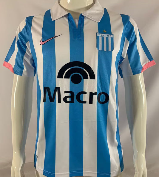 Jersey 2007/08 Racing Local Manga corta Versión Fan Retro