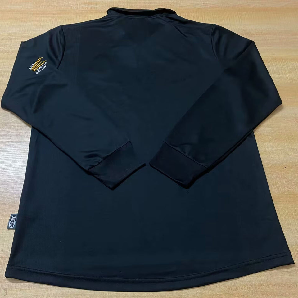 jersey 2002/03 real madrid visitante manga larga versión fan retro