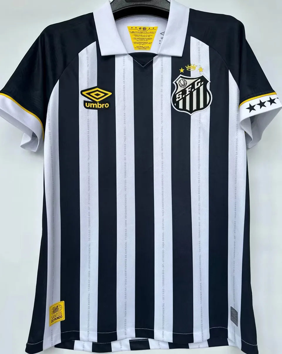 Jersey 2023/24 Santos Visitante Manga corta Versión Fan