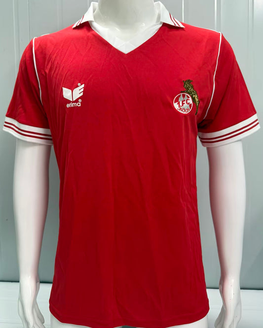 Jersey 1978/1979 1. FC Koln Visitante Manga corta Versión Fan Retro
