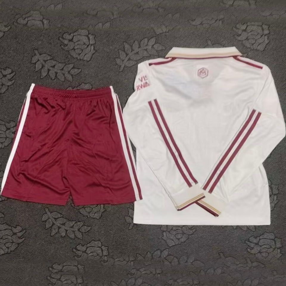 jersey 2025/26 arsenal tercero manga larga niño