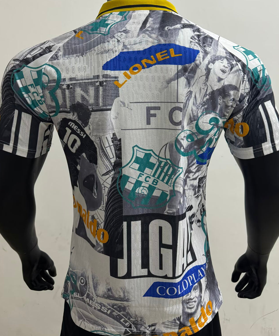 jersey 2025 barcelona especial manga corta versión jugador