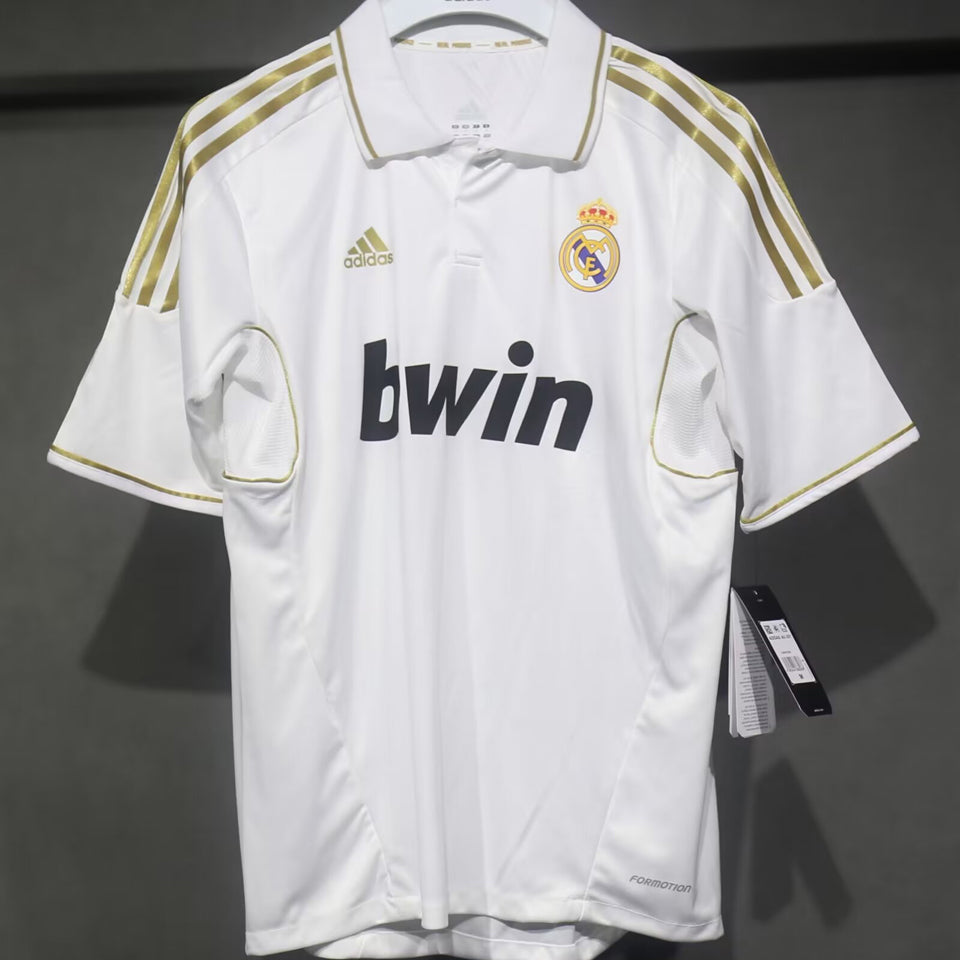 Jersey 2011/12 Real Madrid Local Manga corta Versión Jugador Retro