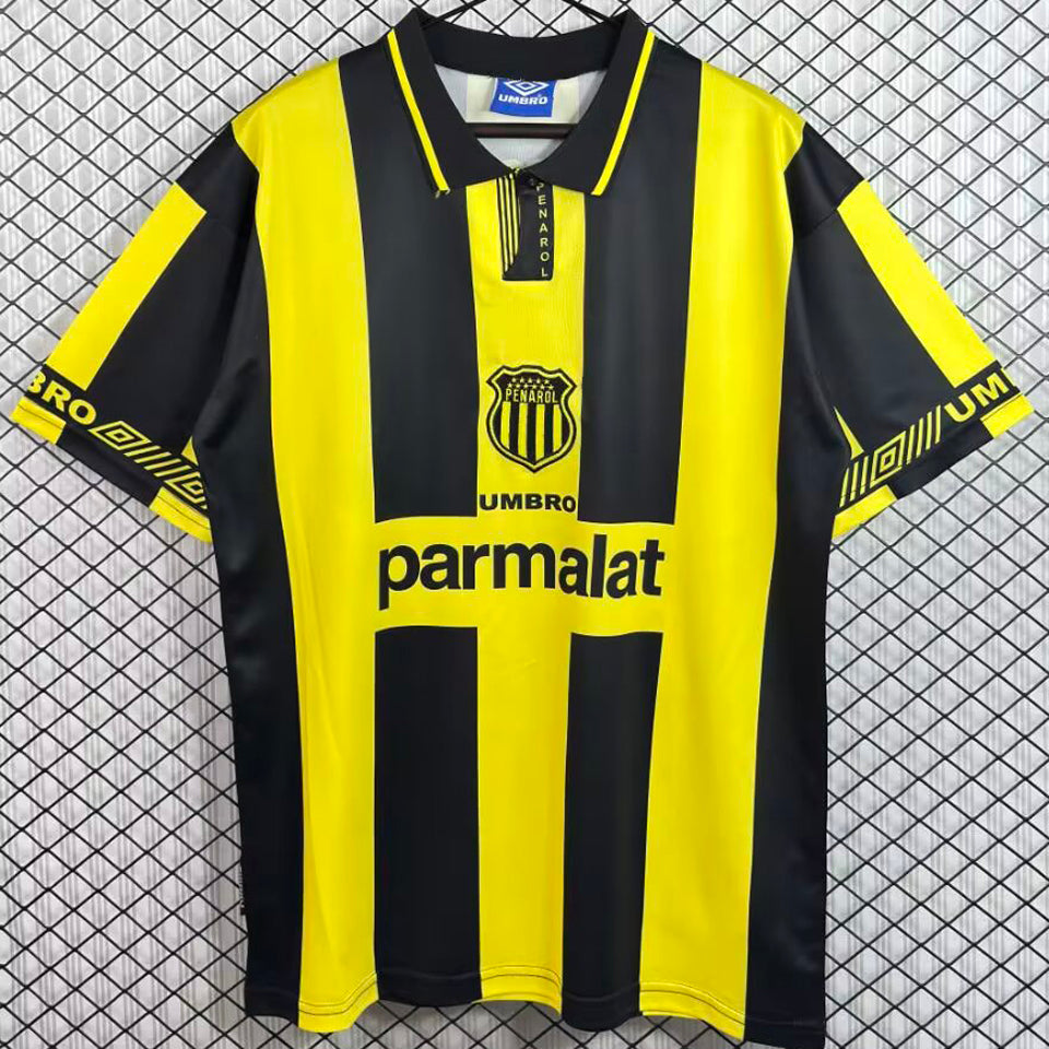 jersey 1996/1997 penarol local manga corta versión fan retro