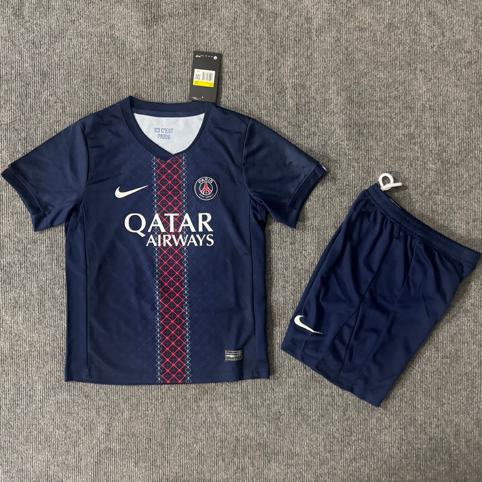 jersey 2025/26 psg local manga corta niño