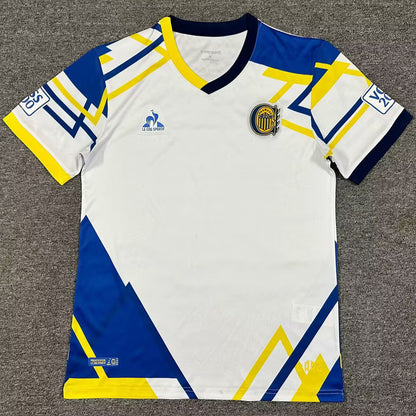 Jersey 2025/26 Rosario Central Visitante Manga corta Versión Fan
