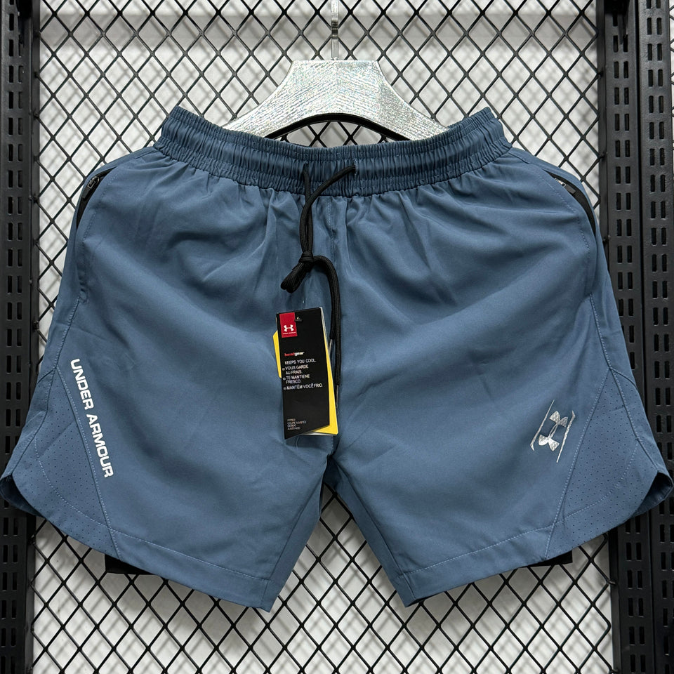 2025/26 ua casual double layer especial versión fan shorts/ pantalones