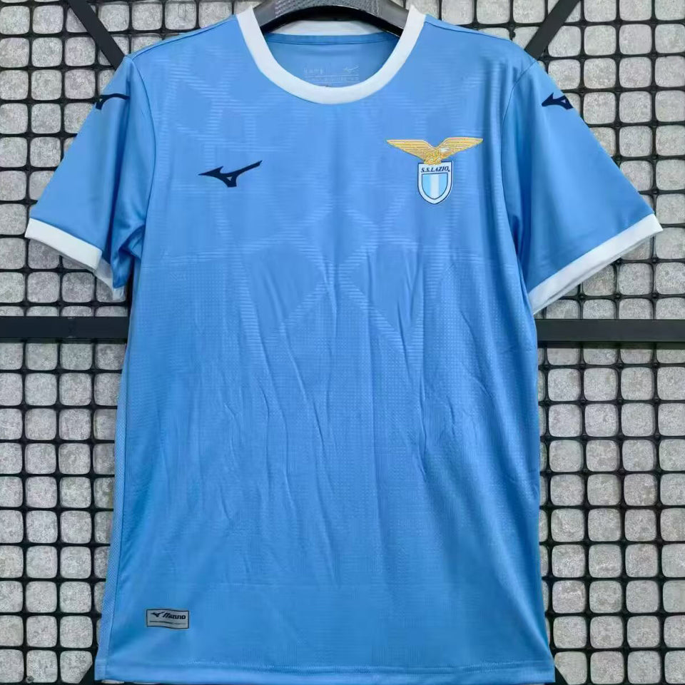jersey 2025 lazio local manga corta versión fan