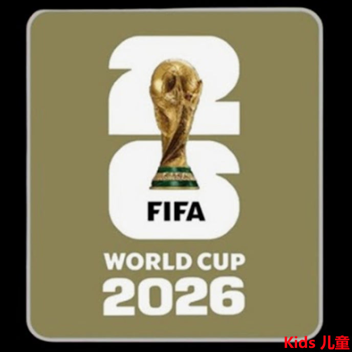 2026 rubber kids fifa world cup parches/letras