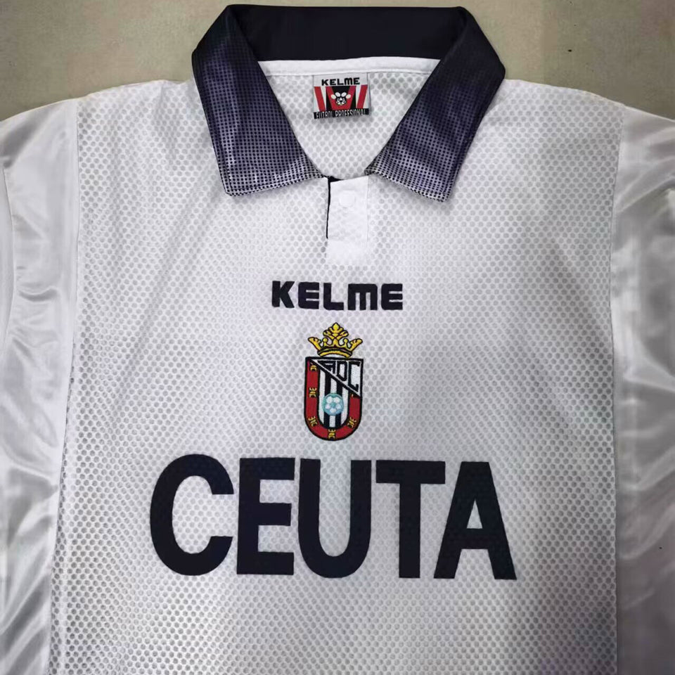 Jersey 1998/2000 Ceuta Local Manga corta Versión Fan Retro