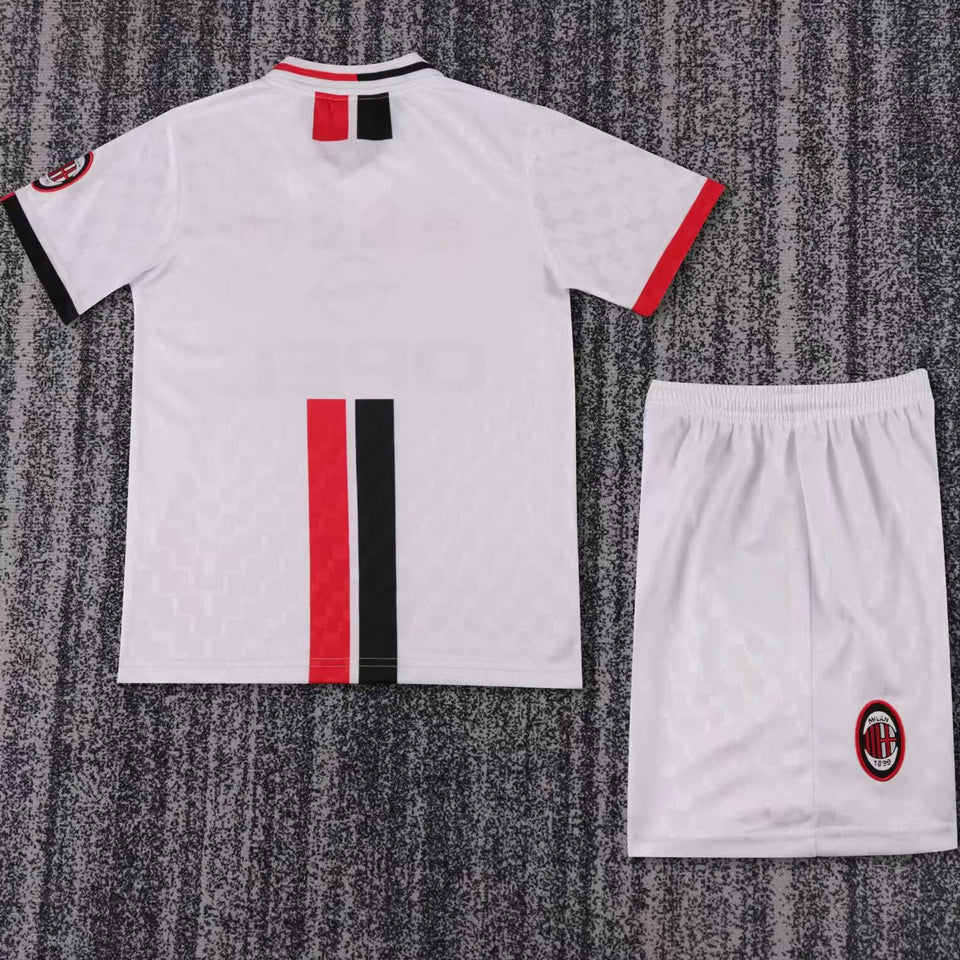 Jersey 1996/97 AC Milan Visitante Manga corta Niño Retro