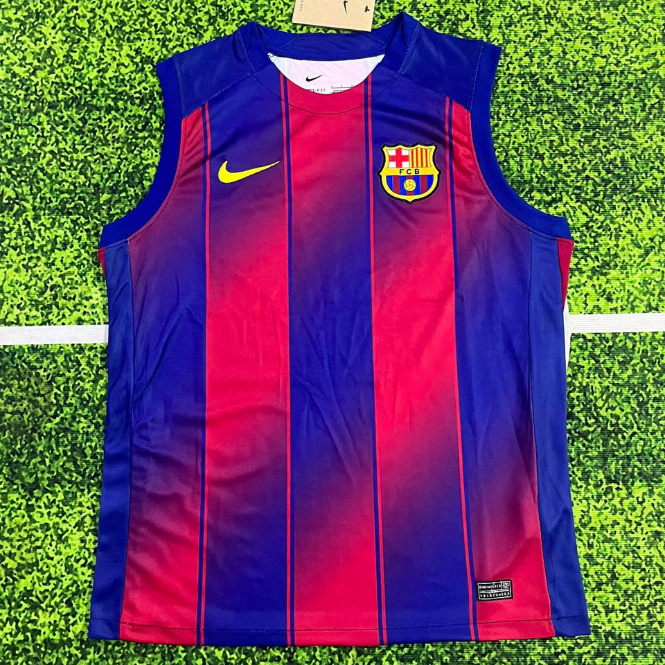 jersey 2025/26 barcelona local manga corta versión fan