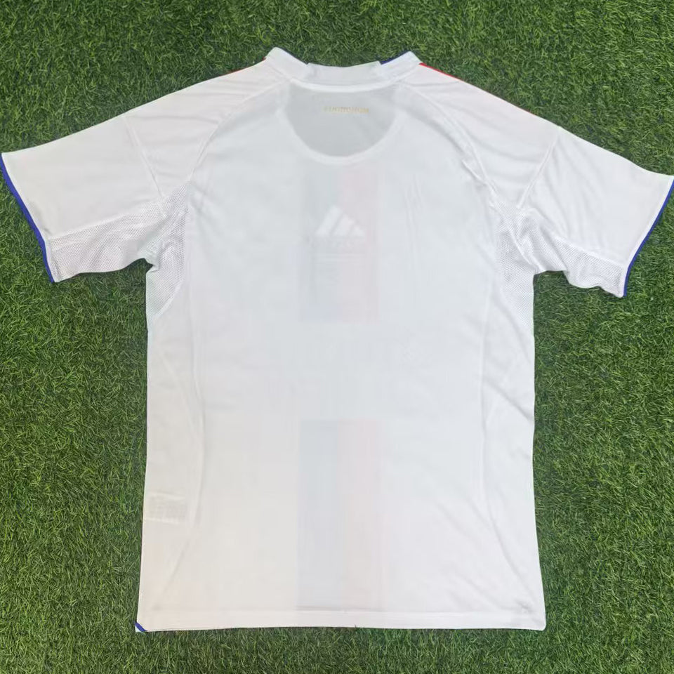 jersey 2025/26 lyon local manga corta versión fan