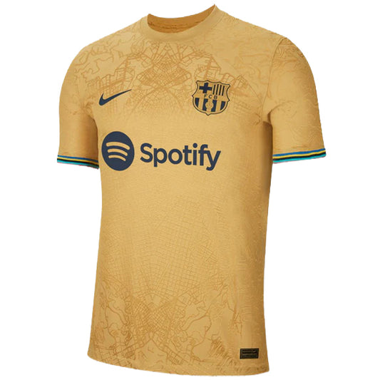 Jersey 2022/23 Barcelona Visitante Manga corta Versión Fan