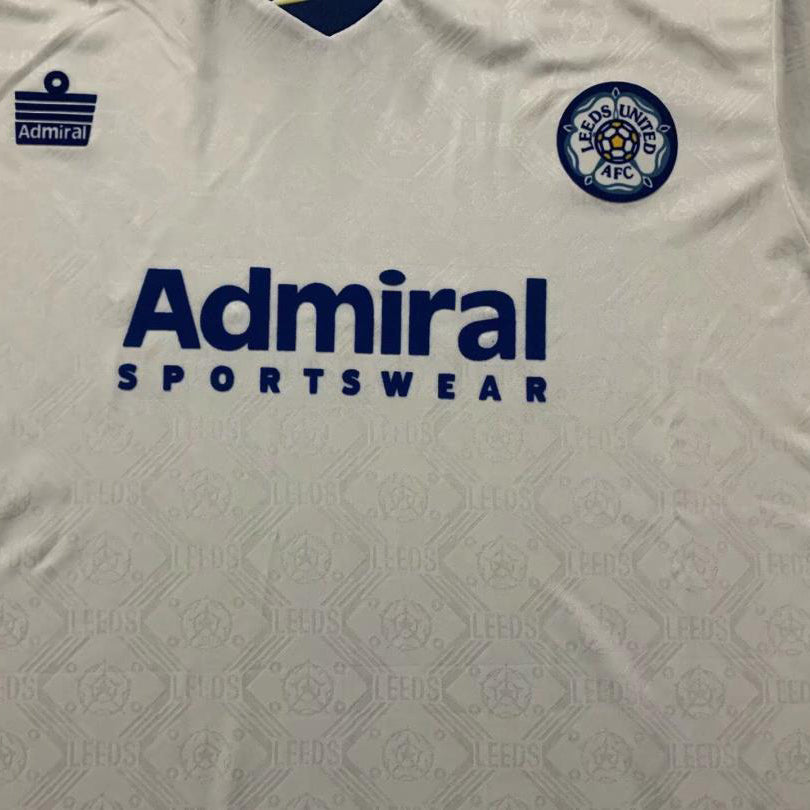 Jersey 1992/93 Leeds United Local Manga corta Versión Fan Retro