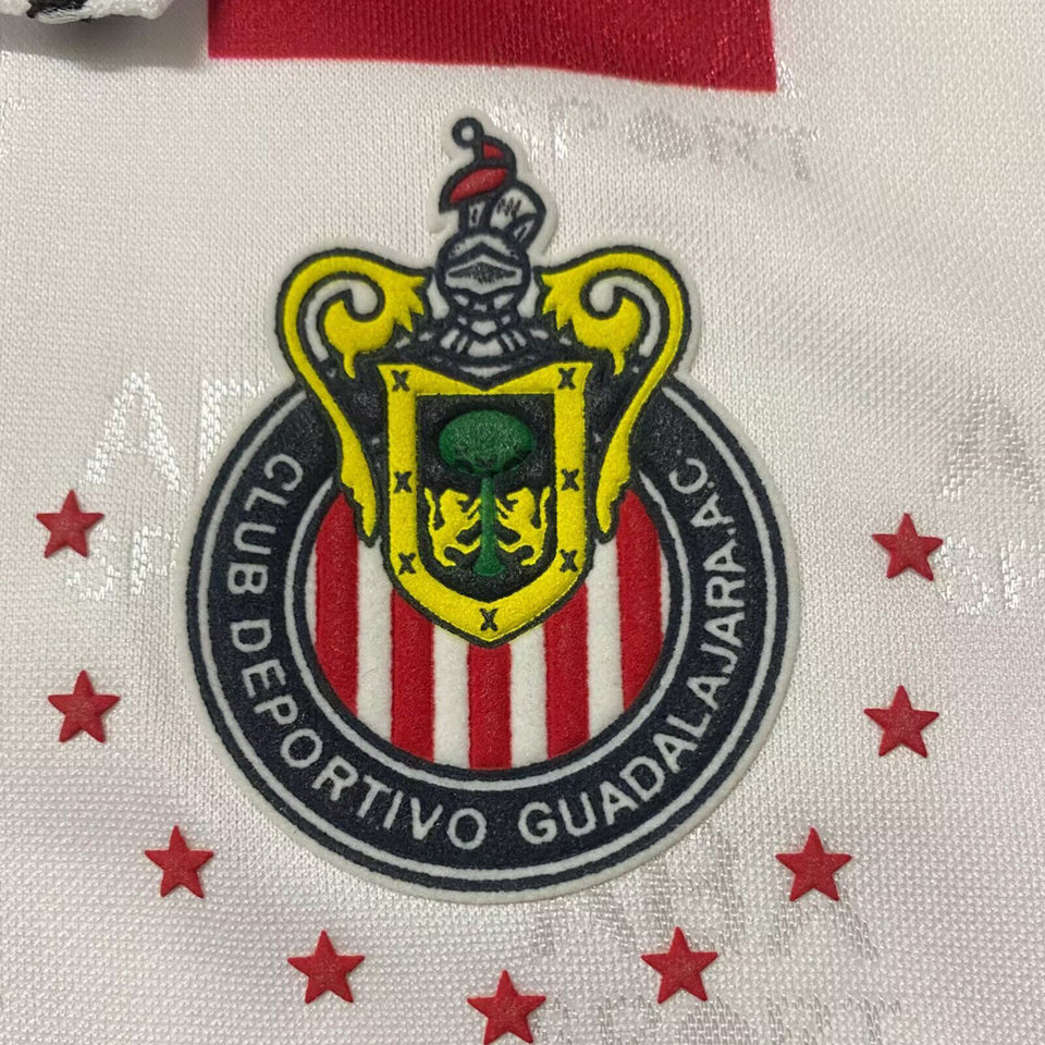 jersey 1994/95 chivas local manga larga versión fan retro