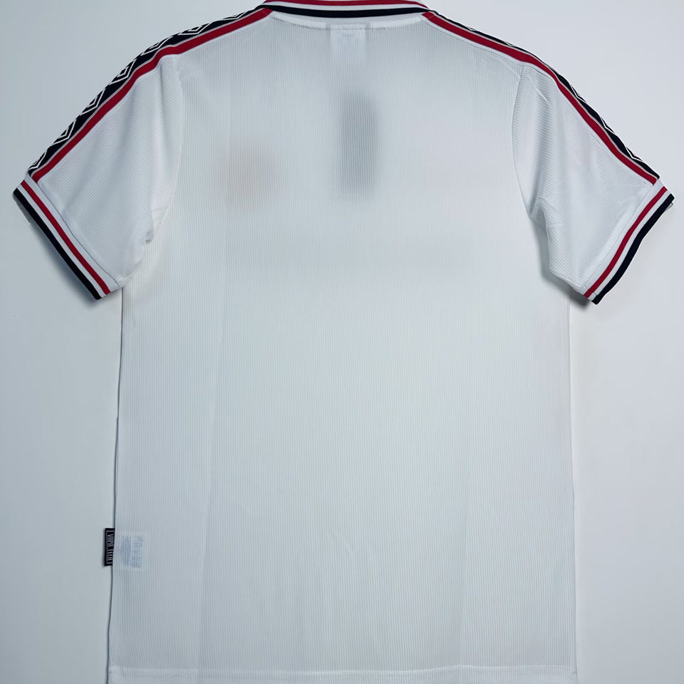 jersey 1998/99 manchester united especial manga corta versión fan retro