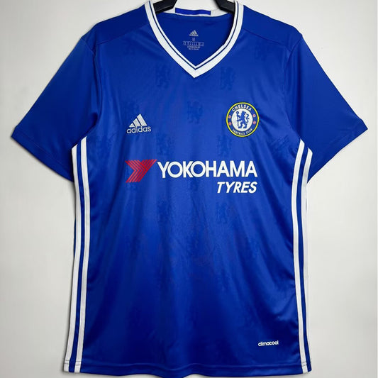Jersey 2016/17 Chelsea Local Manga corta Versión Fan Retro