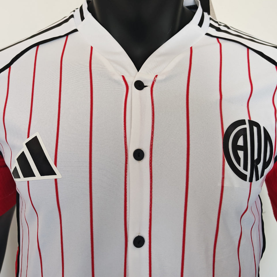 jersey 2025/26 river plate  baseball especial manga corta versión jugador
