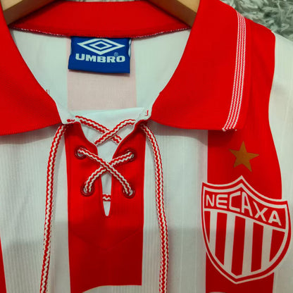 Jersey 1995/1996 Necaxa Local Manga corta Versión Fan Retro