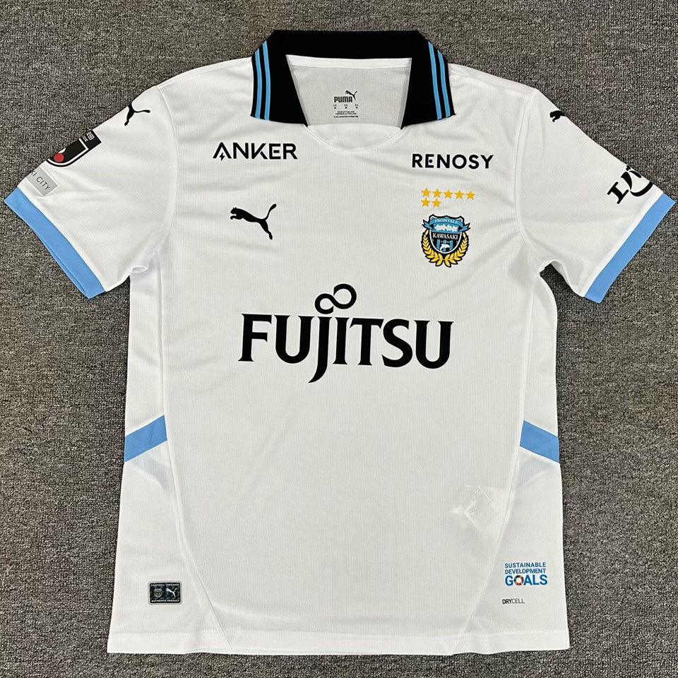 Jersey 2025 Kawasaki Frontale Visitante Manga corta Versión Fan