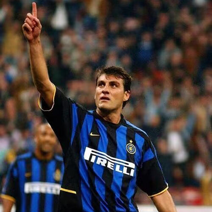 Jersey 2002/03 Inter Milan Local Manga corta Versión Fan Retro