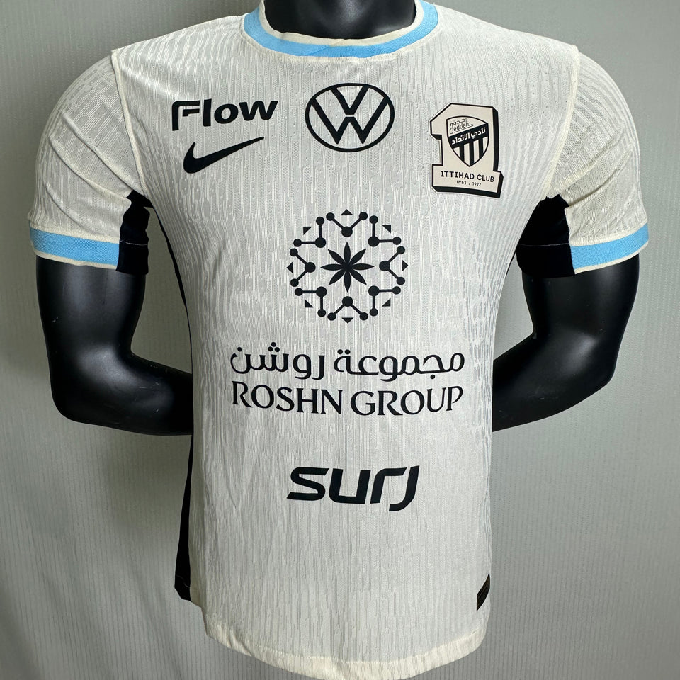 Jersey 2025/26 Al Ittihad Visitante Manga corta Versión Jugador