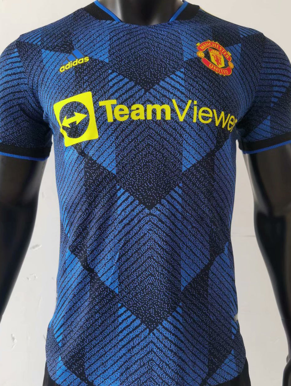 jersey 2021/22 manchester united tercero manga corta versión jugador