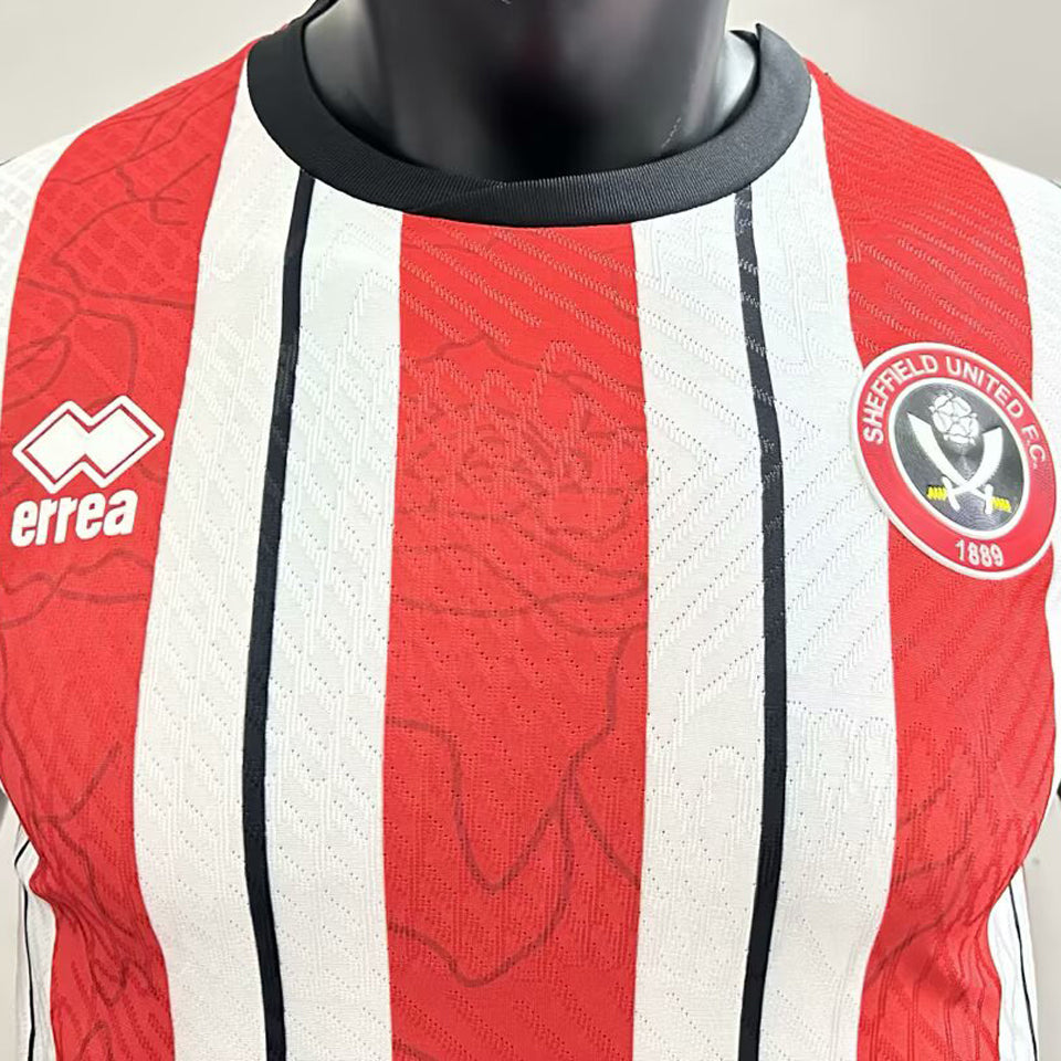 Jersey 2025/26 Sheffield United Local Manga corta Versión Jugador
