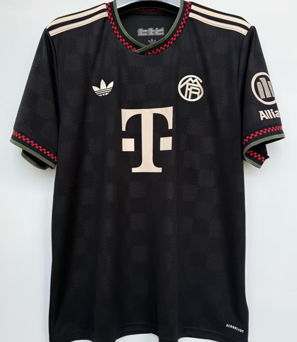 jersey 2025/26 bayern munich tercero manga corta versión fan