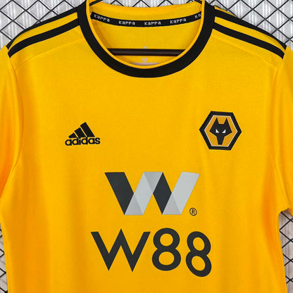 Jersey 2018/2019 Wolves Local Manga corta Versión Fan Retro