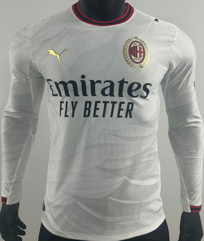 Jersey 2026/27 AC Milan Visitante Manga larga Versión Jugador
