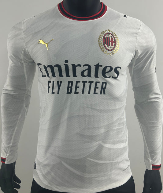Jersey 2026/27 AC Milan Visitante Manga larga Versión Jugador