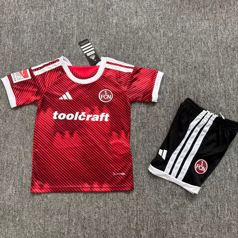 jersey 2026/27 1. fc nurnberg local manga corta niño